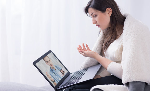 Online doctor consultation for mental health